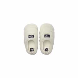 PUMA Select Men's Puma Scuff Sherpa Slippers  Whisper White/Puma Black