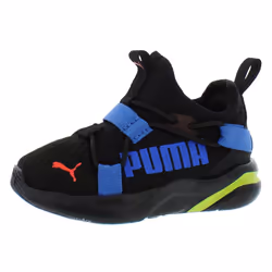 PUMA Rift Slip On Baby Boys Shoes Size 7 Color: Black/Blue