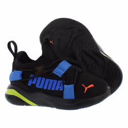 PUMA Rift Slip On Baby Boys Shoes Size 7  Color: Black/Blue