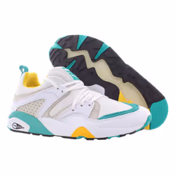 PUMA Blaze of Glory Retro Mens Shoes Size 10  Color: White/Grey/Violet