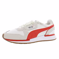 PUMA Space Lab Mens Shoes Size 11  Color: Vaporous Gray/Red/White