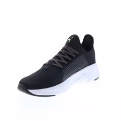 PUMA Softride Premier Slip-On Men's Slip On Puma Black/Fizzy Lime 9.