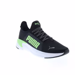 PUMA Softride Premier Slip-On Men's Slip On  Puma Black/Fizzy Lime  9.