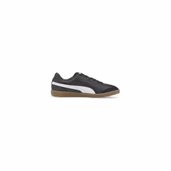 PUMA Men's KING 21 INDOOR TRAINING Soccer Shoe  Puma Black-Puma White-