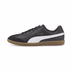 PUMA Men's KING 21 INDOOR TRAINING Soccer Shoe  Puma Black-Puma White-