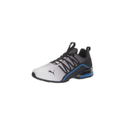 PUMA Men's Axelion Mesh Fade Sneakers, Black Fade, XX-Small