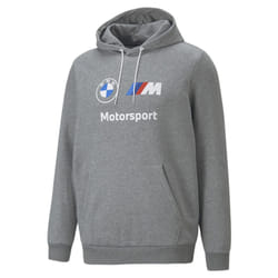 PUMA Men's Standard BMW M Motorsport Essentials Fleece Hoodie  Medium Gray Heather 1.0  Small