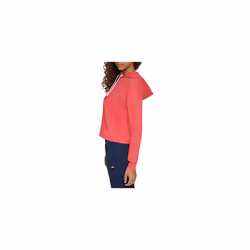 Tommy Hilfiger Women's Pullover Hoodie  Melon  Large