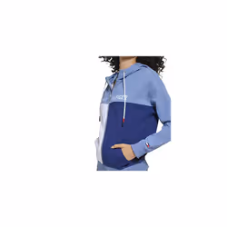 Tommy Hilfiger Women's Soft & Comfortable Fleece Colorblocked Full Zip