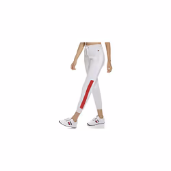 Tommy Hilfiger Women's Soft & Comfortable Smocked Waistband Jogger  Wh