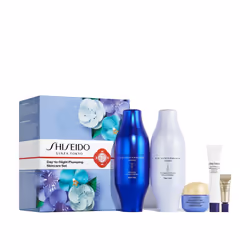 Shiseido Day-to-Night Plumping Skincare Set - Bio-Performance Skin Filler Serums (30mL x2) Vital Perfection Advanced Cream ( ...