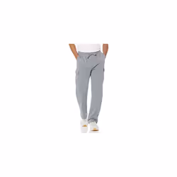 Amazon Essentials Men's Cargo Fleece Sweatpant  Light Grey Heather  Medium