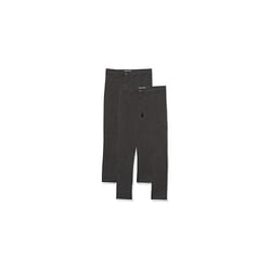 Amazon Essentials girls Uniform Slim Fit Ponte-Knit Pant  Pack of 2  D