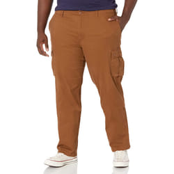Amazon Essentials Men's Straight-Fit Stretch Cargo Pant Available in Big & Tall  Light Brown  29W x 32L