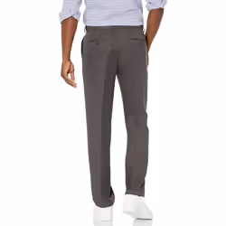 Amazon Essentials Men's Classic-Fit Expandable-Waist Flat-Front Dress