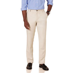 Amazon Essentials Men's Slim-Fit Flat-Front Dress Pant  Stone  32W x 29L