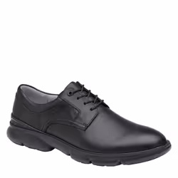 Johnston & Murphy Men's XC4 Tanner Plain Toe Black Full Grain 8.5 M/W