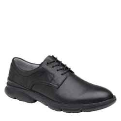 Johnston & Murphy Men's XC4 Tanner Plain Toe Black Full Grain 8.5 M/W