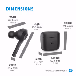 HP Wireless Earbuds G2 - Additional view 8