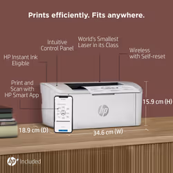 HP LaserJet M110we Printer - Additional view 6