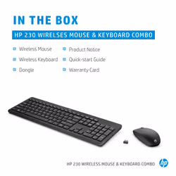 HP 230 Wireless Mouse and Keyboard Combo - Additional view 8