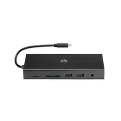 HP TRAVEL USB C MULTI PORT HUB US Wired USB 3.2 Gen 1 (3.1 Gen 1) Type-C Black