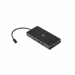 HP TRAVEL USB C MULTI PORT HUB US Wired USB 3.2 Gen 1 (3.1 Gen 1) Type-C Black - Additional view 2