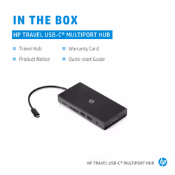 HP Travel USB-C Multi Port Hub - Additional view 7