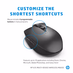 HP 635 Multi-Device Wireless Mouse - Additional view 7