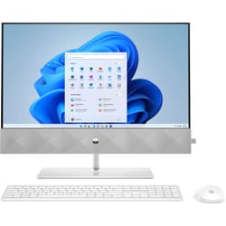 HP Pavilion 24-k0019na Intel® Core™ i5 i5-10400T 60.5 cm (23.8") 1920 x 1080 pixels All-in-One PC 16 GB DDR4-SDRAM 512 GB SSD Windows 11 Home Wi-Fi 5 (802.11ac) White