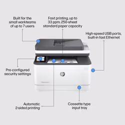 HP LaserJet Pro MFP 3102fdn Printer - Additional view 6