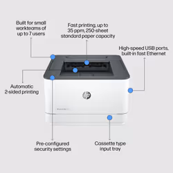 HP LaserJet Pro 3002dw Printer - Additional view 5