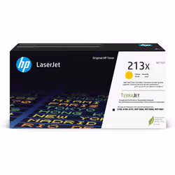 HP 213X High Yield Yellow Original LaserJet Toner Cartridge, 6000 pages, Yellow, 1 pc(s)