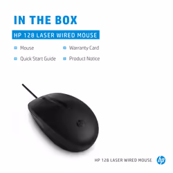 HP 128 Laser Wired Mouse - Additional view 8