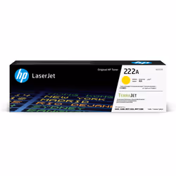 HP 222A Yellow Original LaserJet Toner Cartridge, 1200 pages, Yellow, 1 pc(s)