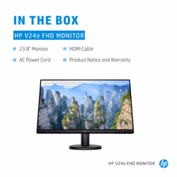 HP V24e FHD computer monitor 60.5 cm (23.8") 1920 x 1080 pixels Full HD Black - Additional view 6