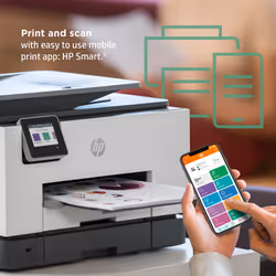 HP OfficeJet Pro 9022e Wireless All-in-One Color Printer, Instant Ink; Two-sided printing - Additional view 8