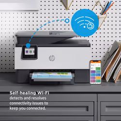 HP OfficeJet Pro 9014e Wireless All-in-One Color Printer, Instant Ink; Two-sided printing - Additional view 7