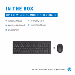 HP 330 Wireless Mouse and Keyboard Combination - Additional view 7
