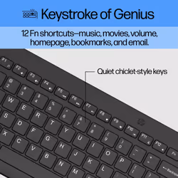 HP 330 Wireless Mouse and Keyboard Combination - Additional view 8