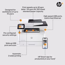 HP LaserJet Pro MFP 4102fdn Printer - Additional view 4