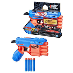 NERF Alpha Strike Claw QS-4 Blaster 4 Official Elite Foam Darts