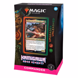 Magic The Gathering Kamigawa: Neon Dynasty Commander Deck - Upgrades Unleashed (Red-Green)