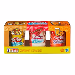 PLAYDOH SCENTS Breakfast Scented Modeling Compound for Kids 3 Years and Up 3 Pack 4 OZ Containers NonToxic