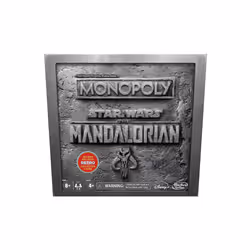 Hsbro Star Wars The Mandalorian Monopoly Collector's Edition with Retro Remnant Stormtrooper Action Figure