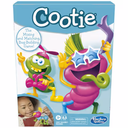 Hasbro Gaming Cootie Mixing and Matching Bug-Building Game | 2-4 Players | Easy Preschool Board Games | Back to School Gifts  ...