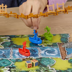 Hasbro Gaming Forbidden Bridge Game  Adventure Board Game  Fun Kids Game for Ages 7 and Up  Game for 2 to 4 Players