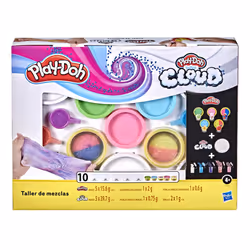 Play-Doh Mixing Studio DIY Kit for Kids 4 Years and Up Mix Your Own Colors with Super Cloud and Scented Classic Modeling Com ...