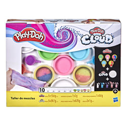 Play-Doh Mixing Studio DIY Kit for Kids 4 Years and Up  Mix Your Own Colors with Super Cloud and Scented Classic Modeling Compound  10 Cans  5 Mix-ins
