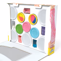 Play-Doh Mixing Studio DIY Kit for Kids 4 Years and Up  Mix Your Own Colors with Super Cloud and Scented Classic Modeling Compound  10 Cans  5 Mix-ins